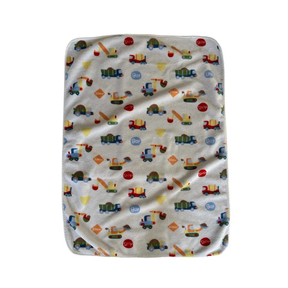 Circo Target Construction Truck Stop Go Slow Baby Kids Security Lovey Blanket